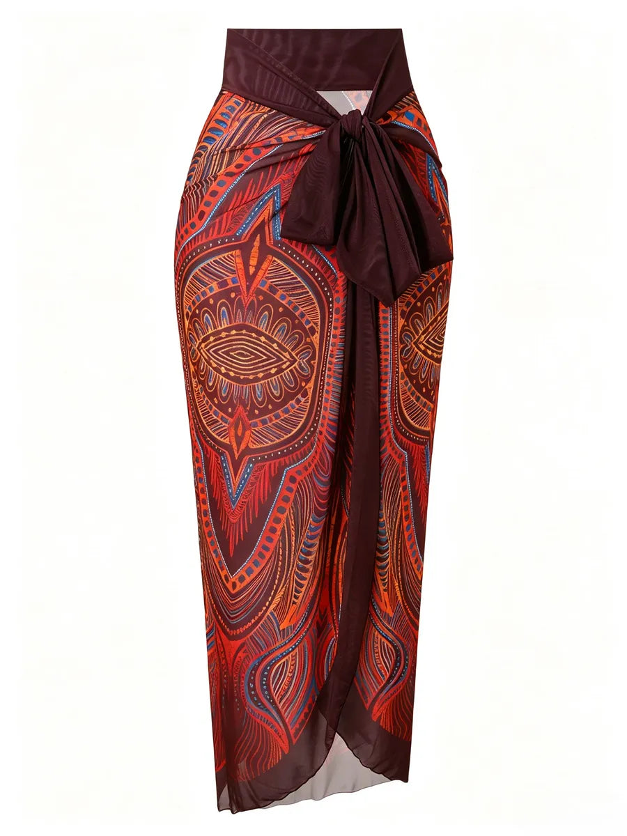 Pareo "Tribal sunset"