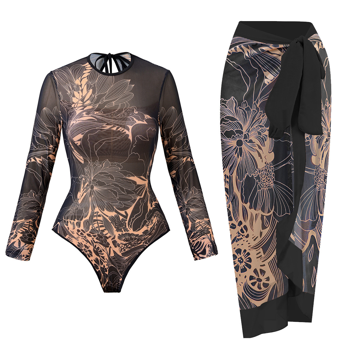 Pareo "Desert Bloom"